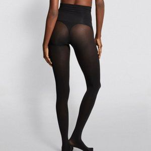 The Fifty High-Waist Tights - Charcoal Black